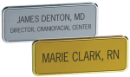 Custom Name Badges. From one to three lines of Copy.